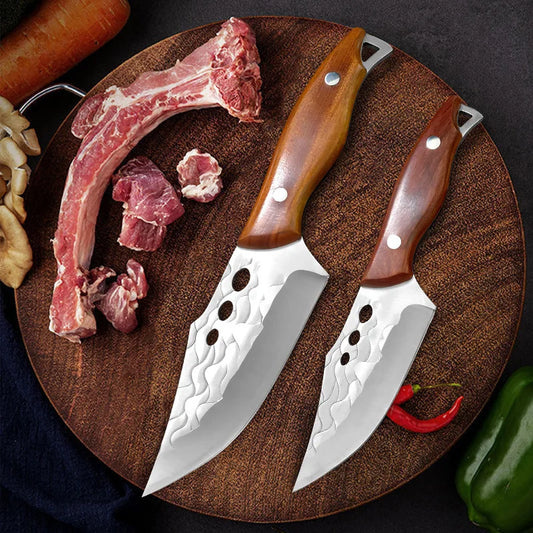 Stainless Steel Kitchen Boning Knife Fishing Knife Meat Cleaver