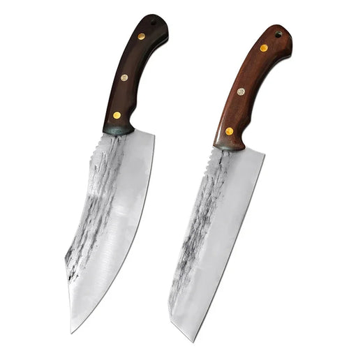 Household Kitchen Stainless Steel Slicing Knife Hammer Pattern